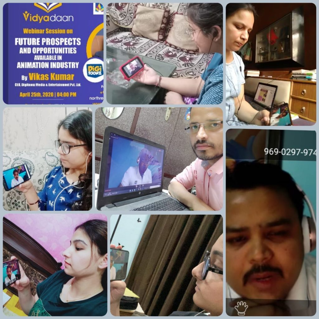 KMV Kaushal Kendra » Webinar – Future prospects and opportunities in Animation  Industry 25 April, 2020