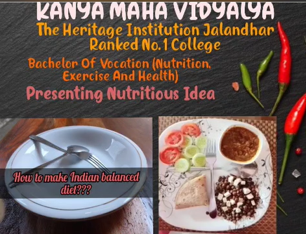 Tips on balanced diet  