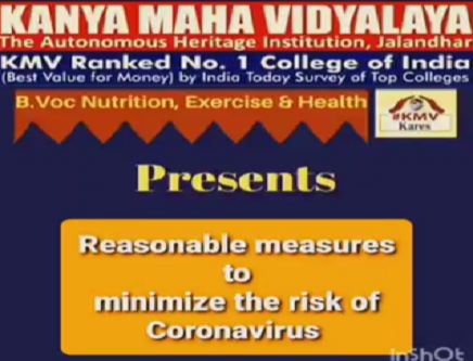 Reasonable measures to minimize the risk of Covid